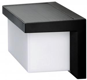 Уличный настенный светильник со светодиодным датчиком движения Globo, антрацит