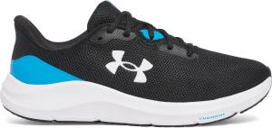 Under Armour мужские кроссовки Charged Pursuit 4, (003) Black/Electric Blue/White