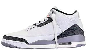 Кроссовки Jordan 3 Retro Cement Grey, белый/серый