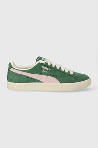 Кроссовки Clyde OG Puma, зеленый