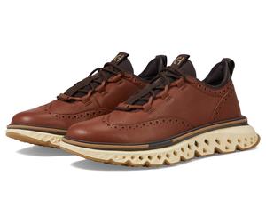 Оксфорды Cole Haan 5.Zerogrand Wingtip Oxford, Dark Sequoia/Alabaster Gleam