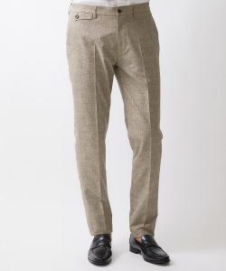 Брюки с сетчатым принтом Michel Klein Homme, цвет Beige