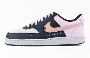 Nike Кроссовки Court Vision Low Pink Madness Low top мужские синие фиолетовые