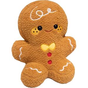 Очаровательная плюшевая игрушка в виде Санта Клауса, Снеговика и мультяшного оленя, плюшевая кукла, высота 23см/40см/50см Happy Fish