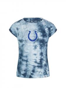 Футболка Re:Covered T-shirt NFL Colts, цвет Blue Tie-Dye
