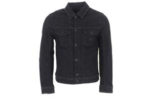 EMPORIO ARMANI Джинсовая куртка мужская черная, Black