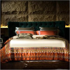 YUSIWOAL Комплект постельного белья из европейского жаккардового хлопка