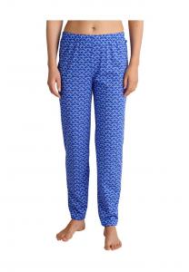 Фавориты темно-синие пижамные брюки с задним карманом Calida, синий