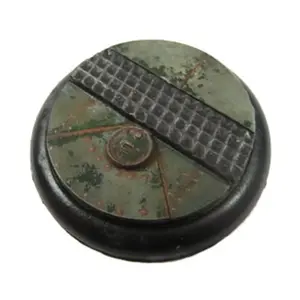 Круглая основа для губ 50 мм № 1 — кабина экипажа, Miniature Bases - Flight Deck