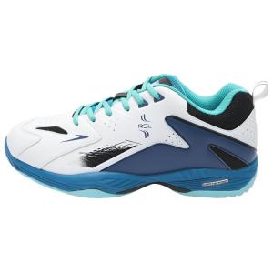 RSL Амортизирующие, противоскользящие и износостойкие низкие кроссовки для бадминтона, мужские, белые, зеленые