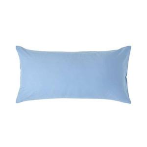 Наволочка Homescapes Fadendichte 200, 40x1x80 см, светло-голубой