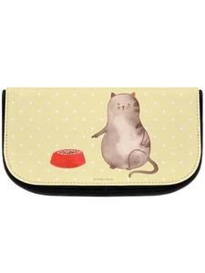 Косметичка Mr & Mrs Panda Katze Fressen ohne Spruch, пастельно-желтый