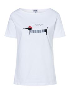 More & More Футболка с принтом таксы белого цвета