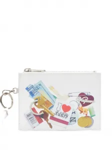 Кошелек на молнии Vaquera, белый