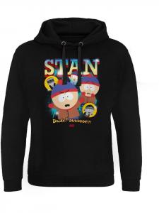Толстовка с капюшоном South Park Stan Bootleg Rap Epic Hoodie черного цвета South Park