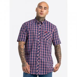 Мужская рубашка Lonsdale, цвет rot/weiss