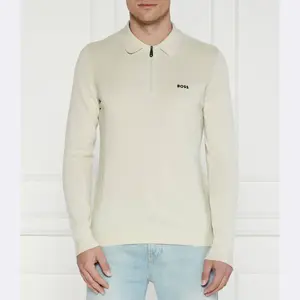 Свитер обычного кроя Boss, бежевый