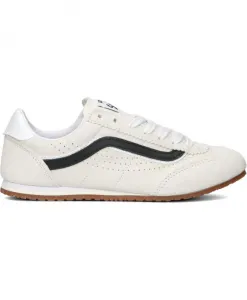 Бежевые низкие кроссовки для женщин Vans, белый