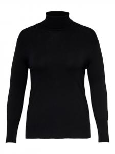 ONLY Carmakoma Черный вязаный свитер