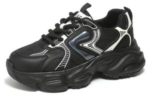 KEKAFU Амортизирующие износостойкие низкие массивные кроссовки женские - черный 1 15, цвет Black 1 15