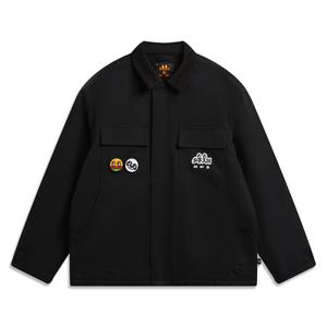 Куртки и пальто из баскетбольной коллекции Li Ning x 1807 LIANMINGKUAN для мужчин., черный