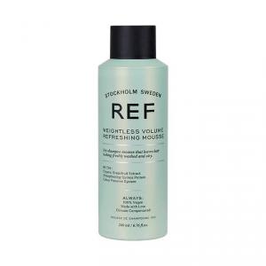 REF Weightless Volume Refreshing Mousse, пена 2 в 1, придает объем и освежает волосы, 200 мл