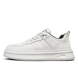 YEARCON Скользоустойчивые мужские скейтерские кеды низкие бело-зеленые, цвет White Green