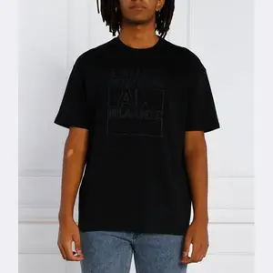 Футболка стандартного кроя Armani Exchange, черный