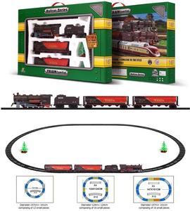 Большой Набор Поезда 22 El Звуковая Путь Аккумулятор Для Поезда Ciuciubabka