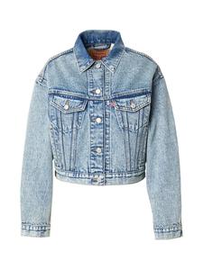 LEVI'S  Куртка межсезонная 'Shrunken 90s Trucker' в синем дениме