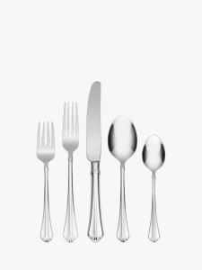 Набор столовых приборов Julliard из нержавеющей стали Oneida, 45 Piece/8 Place Settings, Silver