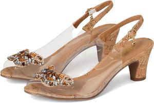Туфли J. Renee Gloriana, Clear/Natural/Gold