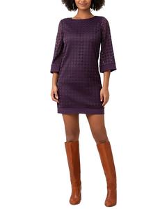 Платье Trina Turk Jenica на шелковой подкладке, фиолетовый