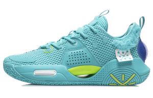 LINING Лининг All City 9 V1.5 Прочные Дышащие Низкие Баскетбольные Кроссовки Мужские Морская Волна Синий