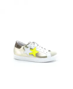 Низкие ретро-геометрические кроссовки 2Star, желтый