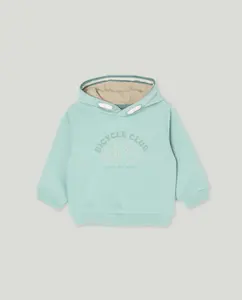 Детская толстовка с капюшоном для мальчика Coconut El Corte Inglés, пастельно-бирюзовый