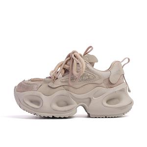 Женские кроссовки BURGELY, молочный чай, легкие на низком ходу