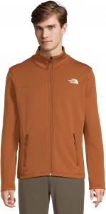 Куртка The North Face Cedar Trail Grid Fleece Full Zip Jacket, цвет Burnt Umber