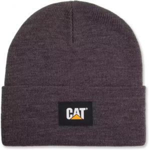 Caterpillar мужская вязаная шапка, Dark Heather Grey