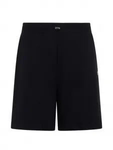 Флисовые спортивные шорты Philipp Plein, черный