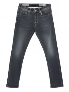 Джинсы с пятью карманами Sartoria Tramarossa, серый