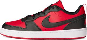 Кроссовки Nike Kids' Court Borough Low Recraft, белый/черный/красный