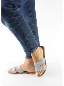 Мюли Sixth Sens, серебряный