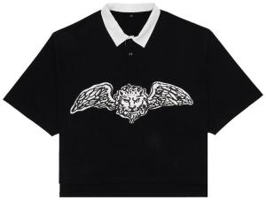 Поло GOAT Winged Lion, черное, черный