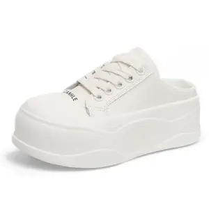 Женские сандалии с закрытым носком, устойчивые к истиранию и скольжению Daying, White