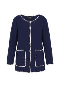 Usha BLACK LABEL Вязаный кардиган в цвете navy