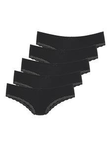 LASCANA Бразильские трусы черного цвета