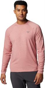 Футболка Columbia Mens Terminal Deflector Long Sleeve, Sandalwood Pink Heather