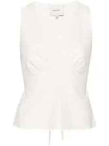 Топ Meg Reformation, белый