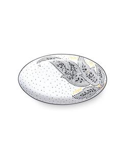 Сервировочное блюдо Sara Miller Artisanne Noir среднего размера Portmeirion, White